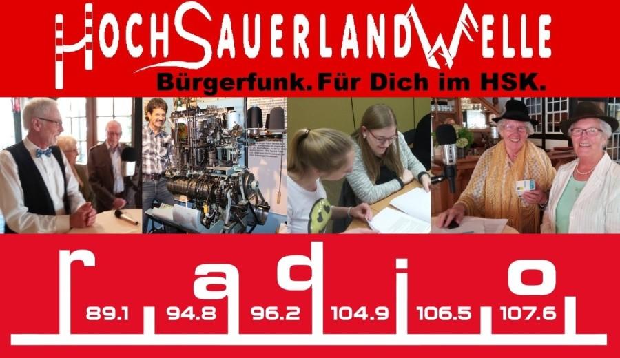 Empfang der Hochsauerlandwelle auf den Frequenzen von Radio Sauerland Ihre Empfangsberichte posten Sie sehr gerne an uns oder schicken Sie per Elektropost an: hochsauerlandwelle@t-online.