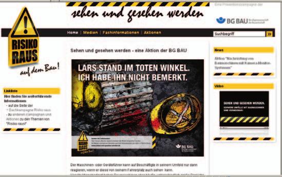 Flyer, Plakate, Video sowie weiter Informationen sind auf der speziell dafür eingerichteten Seite www.sehen-und-gesehen-werden.de zu finden.
