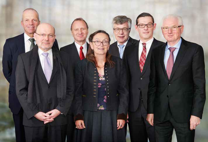 Zug Estates Gruppe Geschäftsbericht 2016 Verwaltungsrat, von links nach rechts: Armin Meier,