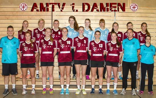 Handball Saison 2015/2016 1. Herren AMTV - Hamburg-Liga Hinten: Larissa Geisler, Svenja Eckert, Jessica Inan, Uta Wedekind, Alina Schröder, Lena Teufel, Aylin Sönmez, Lara Haarbrücker, Lisa Kalina.