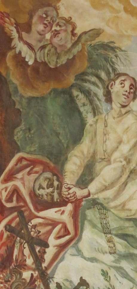 Dem Himmel so nah! Heilige und selige Prämonstratenser Ein unbekannter Künstler hat im Kloster Speinshart einen Bilderzyklus von heiligen und seligen Prämonstratensern gemalt.