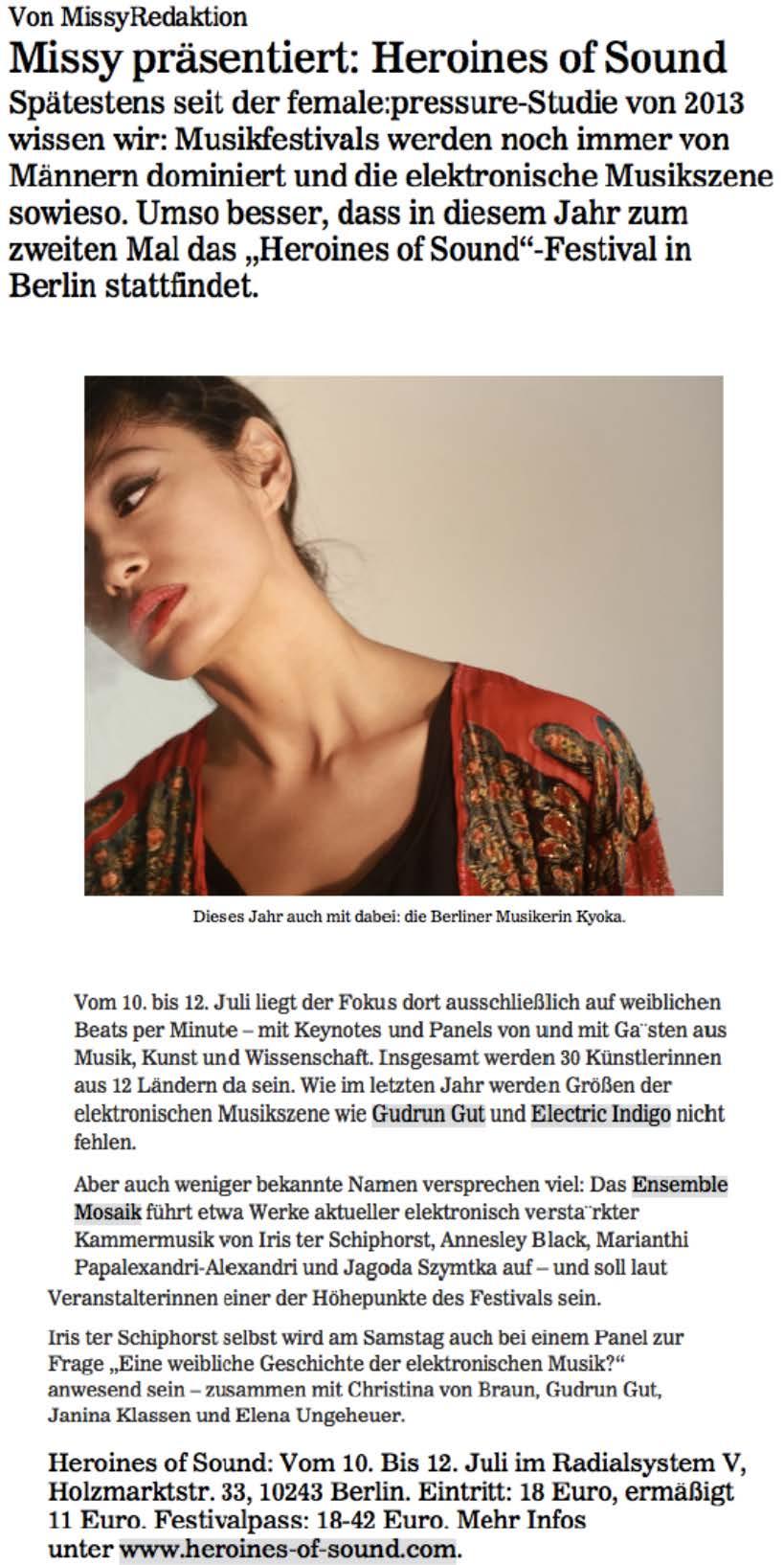 missy-magazine.de vom 30.06.