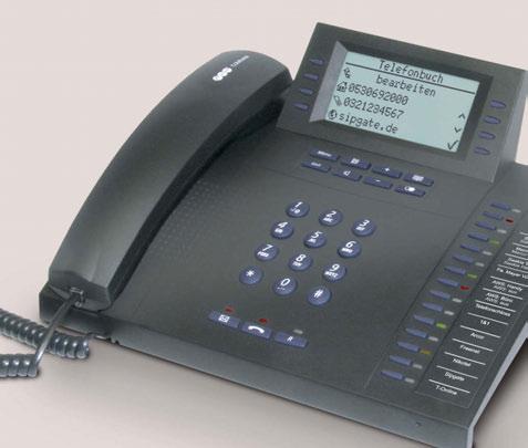 ISDN VoIP Telefone Leistungsmerkmale wie COMfortel 2500 (Seite 23), jedoch zusätzlich: Anrufbeantworterfunktion über SD-Speicherkarte (SD-Karte 1 GByte im Lieferumfang) Gesamtkapazität über 30