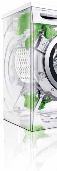 Green Technology inside Intelligente Dosierautomatik i-dos erkennt Menge und Textilart der Wäsche und sorgt für eine genauestens darauf abgestimmte Dosierung des Waschmittels.