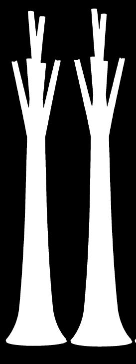 BOBBIO Kleiderständer, H 173 cm, Korpus aus durchgefärbtem