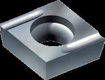 G-Tolerance inserts for high surface quality