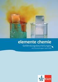 Medien Chemie 6 Software auf CD-ROM Elemente Chemie - Gefährdungsbeurteilungen - Schullizenz Korrigierte und erweiterte Auflage 3.