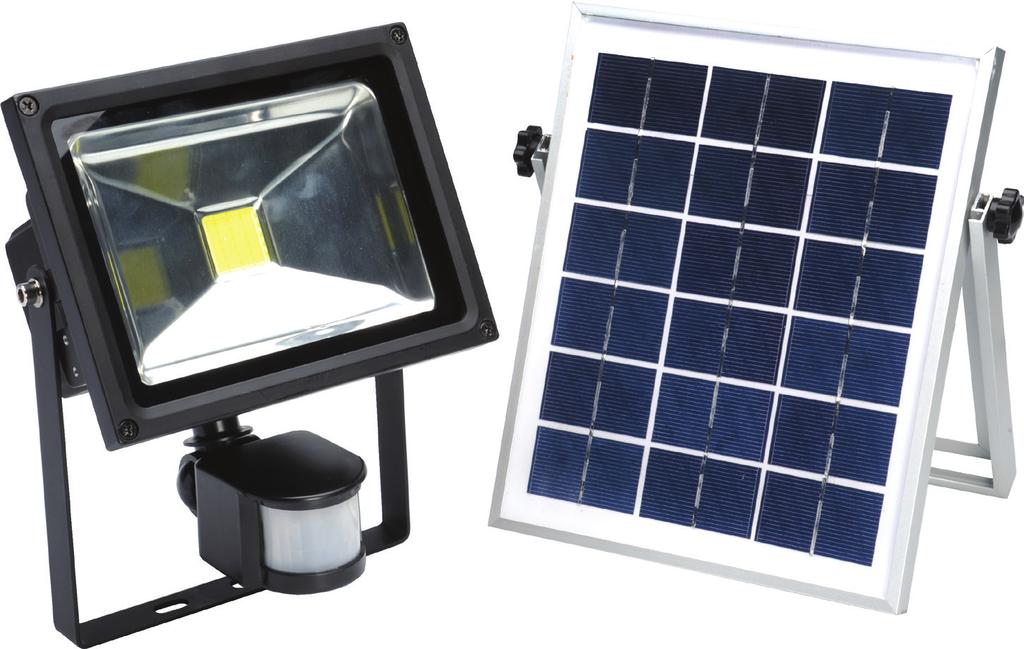 Montage- und Bedienungsanleitung Solar-LED-Strahler