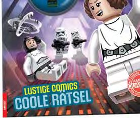 Rätselspaß Geschichte, Rätsel und Comic rund um die LEGO Star Wars Welt Mit ablösbaren Stickern Mit