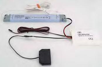 LED Schaltern/Dimmern Nahezu unbegrenzt erweiterbar Betriebsspannung: 12 V DC Max.