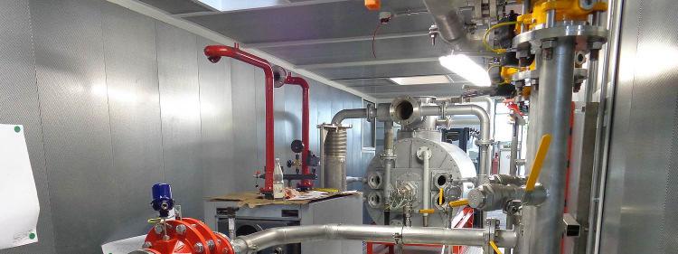 Gasbehandlung LAMBDA IBN KW47/2015 Schwachgasmenge 250 m³/h