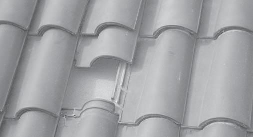 Montageanleitung Entfernen Sie den entsprechenden Dachziegel, nachdem Sie festgelegt haben, wo die