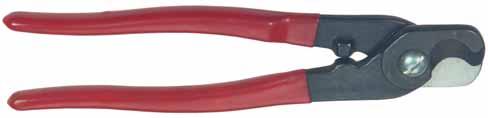Hand-Kabelscheren Hand-Kabelschere CC 70: Für Al- und Cu-Leiter bis Ø 5 mm. Nicht geeignet zum Schneiden von Stahl. Länge: 35 mm.
