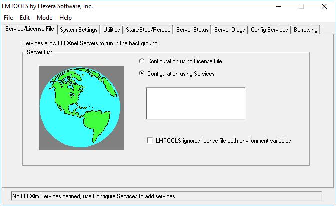 "Floating" Lizenzen installieren 6.1 Konfiguration des "COMOS Walkinside License Server" 6.1 Konfiguration des "COMOS Walkinside License Server" Vorgehensweise 1. Führen Sie "lmtools.