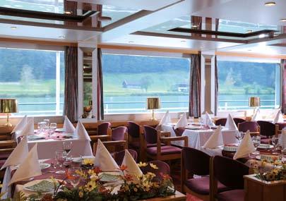 Schiffsbar Panoramabar Restaurant Technische Daten Länge: 106 m Breite: 16 m Tiefgang: 1,6 m