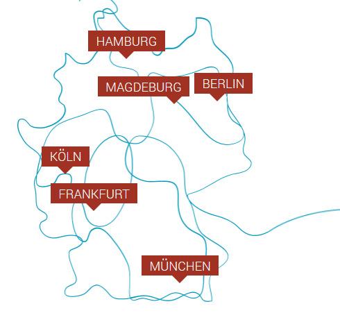 Programmstruktur Zentrales Programmbüro in Berlin, zudem 6 regionale Servicebüros: Frankfurt(für die Länder Baden-Württemberg, Hessen, Rheinland- Pfalz und Saarland) Köln(für Nordrhein-Westfalen)