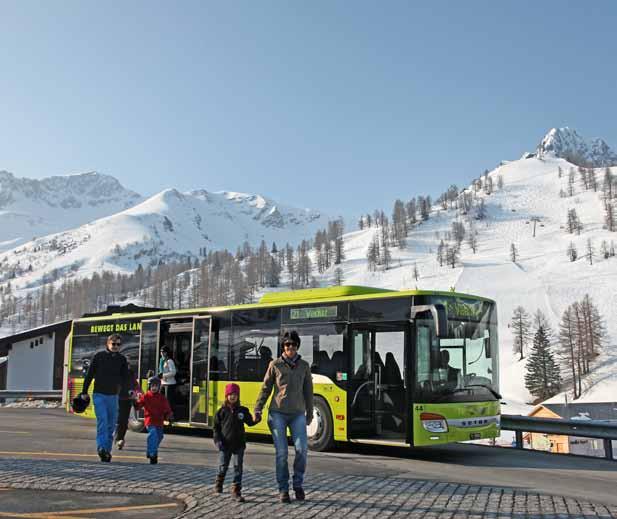 Winter in Malbun SKImobil Ab Anfang Dezember sind die LIEmobil-Skibusse wieder unterwegs.