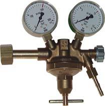 bar 00 l/min 3,4 bis 172 bar Hochdruck-Membran-Druckregler für Gase und Flüssigkeiten Ausführung: nicht rücksteuerbar Werkstoffe: Gehäuse: Messing oder 1.
