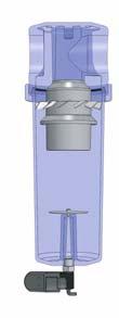 uftaufbereitung Zyklonabscheider Zyklonabscheider werden eingesetzt um Wassertropfen und Feststoffverunreinigungen aus der Druckluft auszuscheiden.