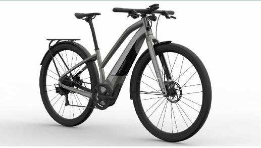 VADO WMN Integration: fully integrated, locked and removable battery, integrated bottom bracket motor; clean, stylish look Bike feel : Specialized Turbo M5 Aluminum frame and fork offer most natural,