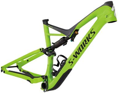STUMPJUMPER FSR Combining 29/6Fattie frames for compatibility: 29"/6Fattie bikes will be exactly same spec w/150 mm forks Wheels/tires easy to swap All rear triangles have more heel clearance, now