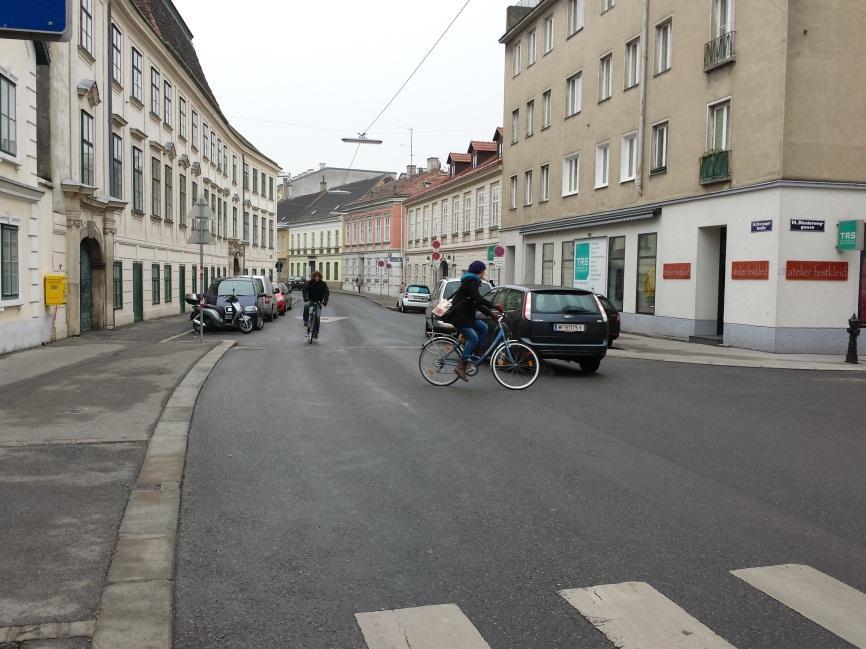 Radverkehr (Analyse) Penzinger Straße: Durch