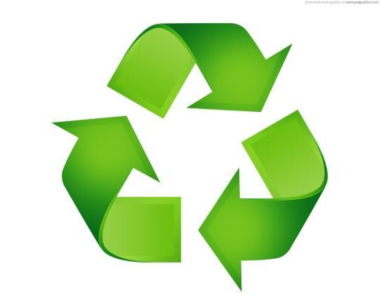 Geschlossener Kreislauf des GRENOL Abfall-Managements Industrie und
