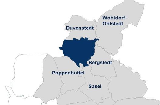 Stadtteilprofil Lemsahl-Mellingstedt Lage und Typisierung Charakteristika Lemsahl-Mellingstedt ist ein wohlhabender, ländlicher und überwiegend durch Einfamilienhäuser geprägter Stadtteil.