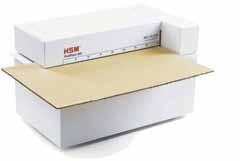 Karton-Perforator HSM ProfiPack 400 leistungsstarkes Tischgerät mit kompakten Abmessungen mobil und flexibel einsetzbar Schutz gegen Überhitzung durch thermische Sicherung einfache Bedienung