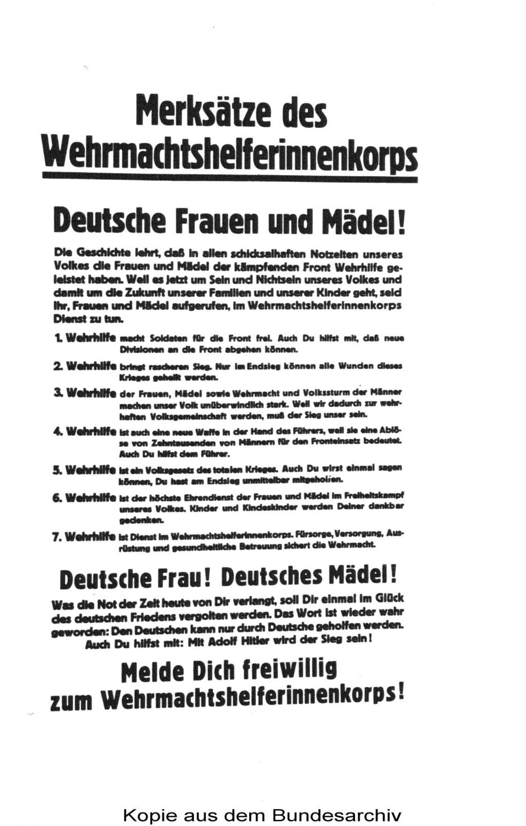 Abbildung 6: Werbeplakat des Gaupropagandaamtes Reichenberg vom 12.01.