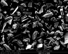 (Abb. 7.7, Referenzbalken 2 µm bzw. 1 µm). Die REM-Aufnahmen der Trisopor -Materialien sind innerhalb einer Reihe in Abbildung 7.
