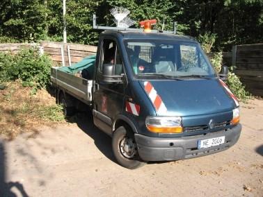 Renault Pritschenwagen Renault Pritschenwagen NE-2006 2001 rot - Winterdienst -