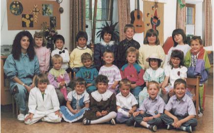 1990-1991 Handle Maria Frühauf Silvia, Hafele Eva, Hafele Simon, Hann Nadine, Heiseler Isabella, Heiseler