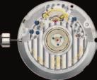 12½ Ø 28,00 mm MECALINE CHRONOGRAPHES ETA 2894-2 H 6,10 mm Mécanisme chronographe à cames. 2 poussoirs. Heures, minutes, petite seconde. Chronographe 60 secondes.