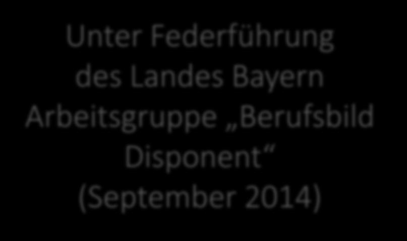 Gesundheitsministerkonferenz der Länder Unter Federführung des Landes Bayern Arbeitsgruppe Berufsbild