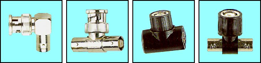 BNC BNC Adapter Winkel-Adapter und Abzweiger (T-Stücke) Bild 1 Bild 2 (Standard)