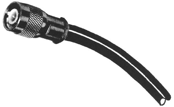 TNC Allgemeines Koaxial-Steckverbinder in ähnlicher Bauform wie BNC, jedoch mit Schraubverschluss. Dadurch ist eine höhere mechanische Festigkeit und ein besseres Vibrationsverhalten gegeben.