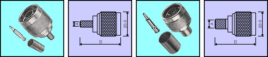 0 Crimp-Kabelstifte, gerade Montage siehe Montageanleitung für "Crimpstecker" auf Seite 6-709 C. Bild 1 Bild 2 Bestell-Nr.