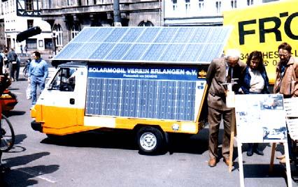 Solarfahrzeuge mit