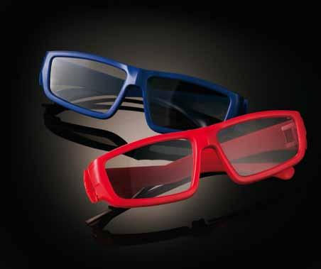 Folie 3D Brillen für Kinder Zwei 3D Brillen in einer Verpackung
