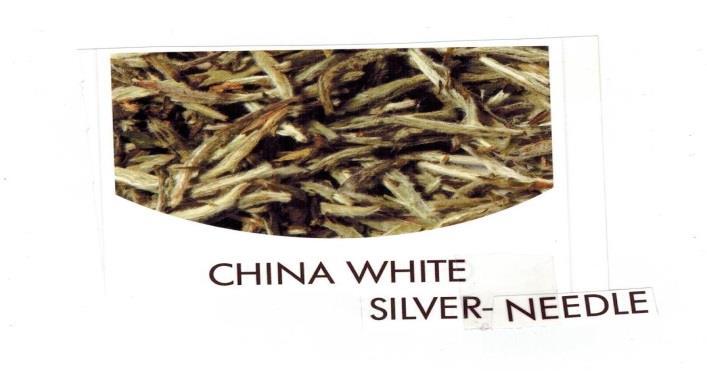 WEISSER TEE -CHINA- Für die Produktion des weißen Tees werden ausschließlich unversehrte erste Austriebe der Büsche im Frühling verwendet.