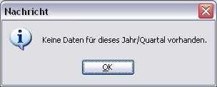 5.1 Alle Dieses Register dient Ihnen als Übersicht. Bitte wählen Sie auf dem Register Alle das entsprechende Jahr und das entsprechende Quartal aus.