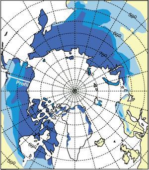 Außerdem verschieben sich die verschieden Schichten des Permafrostes, so dass die Auftauzone bis in tiefere Erdschichten reicht und der Permafrost zurückgedrängt wird in tiefere Schichten.