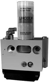 Hydraulische Schmierpumpe HTL 101 Die Pumpe HTL 101 ist eine hydraulisch angetriebene Zentralschmierpumpe. Sie wird hauptsächlich für die Schmierung von hydraulischen Hämmern verwendet.
