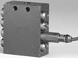 SSV-Verteiler SSV mit Kolbendetektor (N) SSV8-N mit Kolbendetektor Zur elektrischen Überwachung.