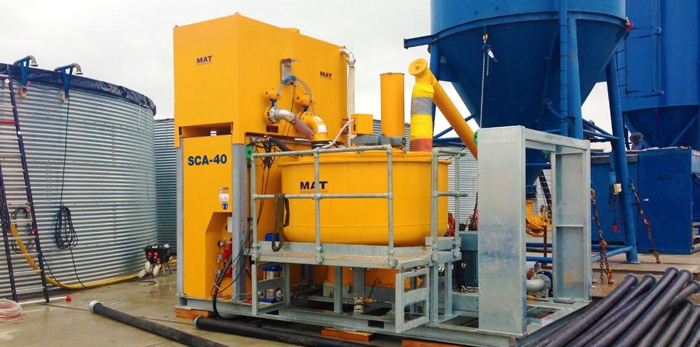 SC Chargenmischer / Batch Mixers Anwendungsbereiche Herstellung von feststoffhaltigen Suspensionen aus mehreren Feststoff- und Flüssigkomponenten.
