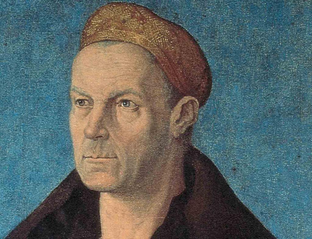 Die Fugger und ihre Geschichte Jakob Fugger der Reiche, wie ihn Albrecht Dürer im Jahr 1518 porträtierte. Der, Montanunternehmer und Bankier ließ sich mit einer venezianischen Goldhaube abbilden.