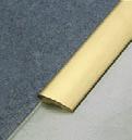 Ausgleichsprofile Prolevel Thin. Dies ist ein Übergangsprofil für PVC-Bodenbelag. Es kann nach dem Verlegen verwendet werden um den Rand des Bodens zu schützen und eine Verbindung herzustellen.