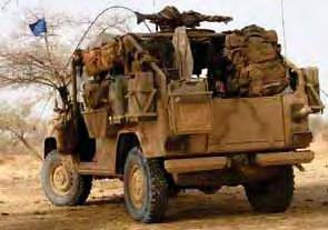 Schützt im Tschad AirSeal schützt alle Reifen aller Fahrzeuge des Jagdkommandos EU Mission Tschad.