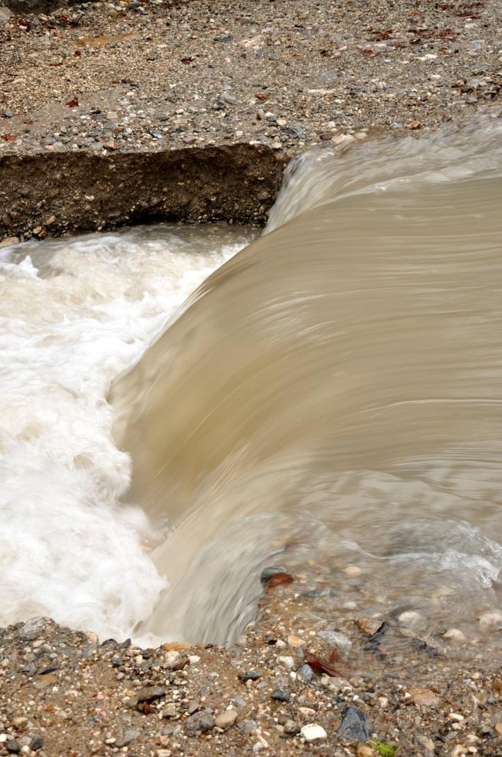 bei dem momentanen Hochwasser.